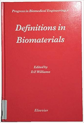 Definitions In Biomaterials Proceedings Of A Consensus Conference Of The European Society For Biomaterials Chester England March 3 5 1986 Prog Williams D F 9780444428585 Amazon Com Books