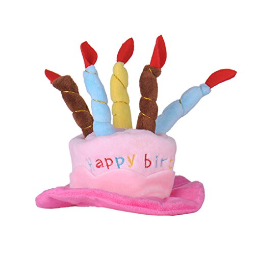 Pet Cat Dog Birthday Caps Hat with Cake Candles Design Birthday Party
Costume Headwear Accessory (Pink) Pet Cat Dog Birthday Caps Hat with Cake Candles Design Birthday Party
Costume Headwear Accessory (Pink)