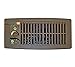 Suncourt Flush Fit Floor/Wall Register Booster Fan — Ultra-Quiet, 5-Speed Vent Fan with Smart Technology and 6-Foot Power Cord, HC500-B (Brown)