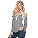 Wensltd Clearance! Women Sexy Lace Splice Shirt Baring Shoulder Top