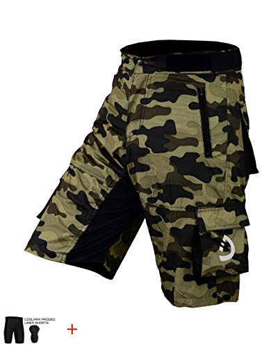 mountain bike padded liner shorts