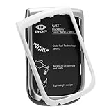 AGF Shell Case for BlackBerry Torch 9800 / 9810 GRT 2 Piece Kit - Black - White / Silver