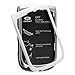 AGF Shell Case for BlackBerry Torch 9800 / 9810 GRT 2 Piece Kit - Black - White / Silver