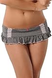 Velvet Kitten Peppermint Stripe Skirted Thong #P182155-1697G