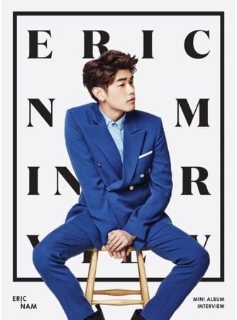 ERIC NAM - [INTERVIEW] 2nd Mini Album CD + Photo Booklet K-POP Sealed