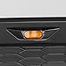 Front Grille Fits For 2009-2014 Ford F-150 F150 Grille Matte Black Raptor Style Grille Conversion Grill with Letters F,R and Evil eyes Style Detachable Cover