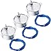 SATINIOR Electric Synchron Motor Turntable Synchronous Motor 100-127 Vac 50/60 Hz 4W 5-6 RPM/MIN CCW/CW Direction for Hand-Made, School Project, Model or Guide Motor (3 Pack)