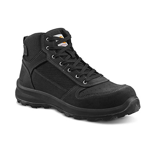 Carhartt Michigan Sneaker Mid Bottes de Combat Unisexes, Noir, 41 EU