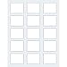 75 Rectangle Vinyl Labels for 10 ml Cosmetic and Perfume Roll-on Bottles and Lip Balm Tubes, 2.2 x 1.7 inches, Weatherproof and Waterproof White