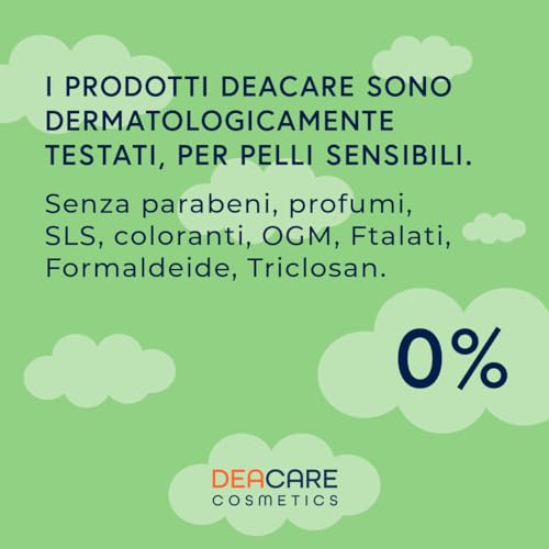 Deacare Baby Spray for Protecting Mosquitoes and Natural Insects, Protective Spray for Children with Citronella Essential Oil, Pure and Natural Ingredients, Dermatologically Tested Sensitive Skin – 100 ml