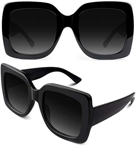 Amazon.com: DDLBiz NEW Oversized Square Luxury Sunglasses  display picture 2