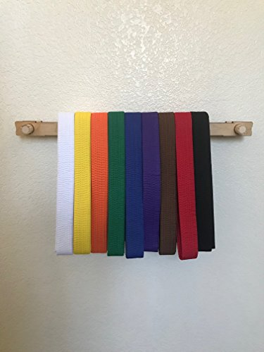 Campfire Arts Custom Karate Belt Display - Dragon Sword - Hand Crafted - Made in The USA