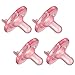 Avent BPA Free Super Soothie Pacifier, Pink, 3 Months and Older, 4 Pack