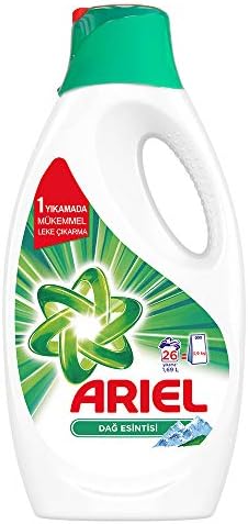Ariel 26 Yikama Sivi Camasir Deterjani Dag Esintisi Beyazlar Ve Renkliler Icin Amazon Com Tr