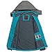 Diamond Candy Women's Waterproof Rain Jacket with Hood Lightweight Outdoors Raincoat