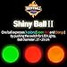 SHINYBALL Beach Ball LED Light Waterproof Glow 3 Colors - Night Outdoor Activity, Beach Pool Camping Decoration Lamp for Children Kids