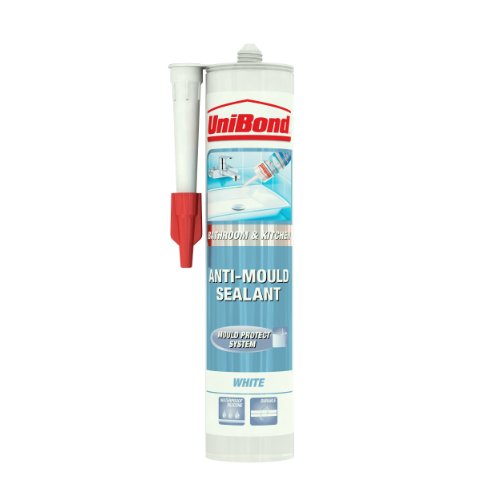 Unibond Anti Mould Sealant Bathroom & Kitchen White Cartridge
