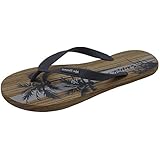 MISTMANIA Summer Men's Grey Slippers Outdoor &amp; Indoor Sandals Mix Flip Flops 12 M US