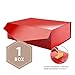 PACKHOME Large Gift Box with Lid 13.5x9x4.1 Inches, Sturdy Collapsible Gift Box with Magnetic Closure (Glossy Red)