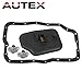 AUTEX 4F27E FN4AEL Transmission Shift Solenoid A&B Filter Kit Replacement For Ford C-Max 2013 2014/Ford Focus 2000-2012 /Ford Transit Connect 2010-2013/D&E:Mazda 2 3 5 6 2006 2007 2008 2009 2010
