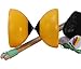 Flight Lander Pro Yellow Chinese Yoyo Diabolo with Wooden Sticks, Net Carrying Bag and Extra String