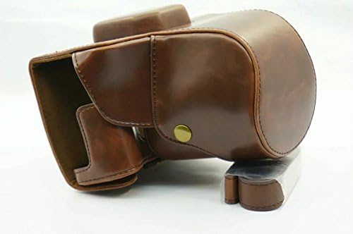 Fujifilm X-T2 Case, TechCare "Ever Ready" Protective Leather Camera Case, Bag for Fujifilm X-T2 Digital Camera with 18-55mm Lens, Leather Case for Fujifilm X-T2 (Dark Brown)