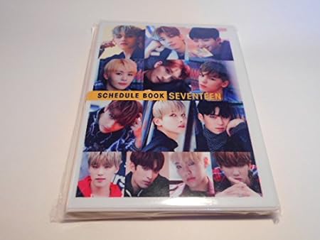 Amazon 韓国 K Pop Seventeen セブンティーン Schedule Book スケジュール帳 スケジュールブック アイドル 芸能人グッズ 通販