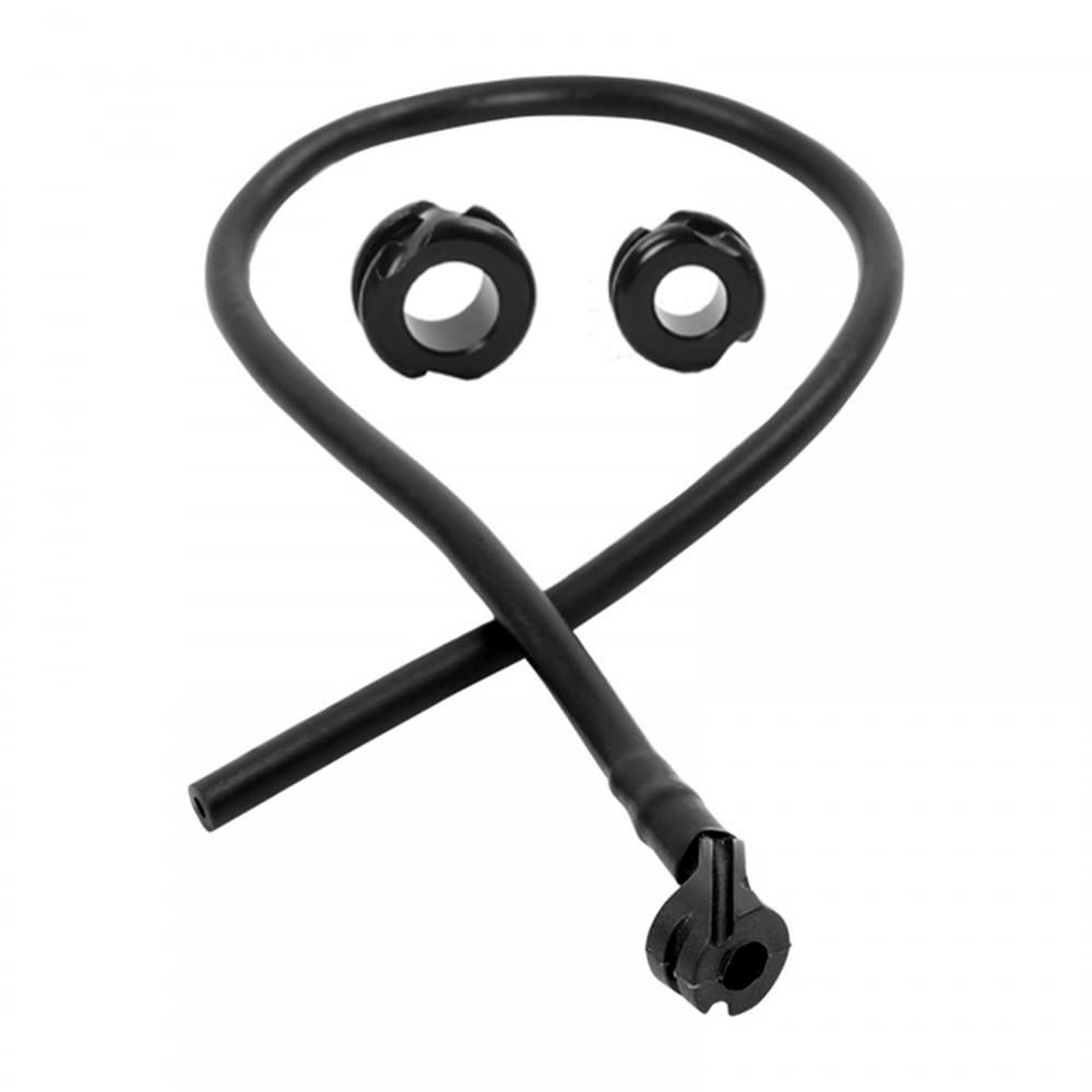 3Pcs 1/4' 3/16"Peep Sight 3/16' Archery Silicone Peep Sight Tubing,Hunting Bow Sight Peep for Archery Compound Bow Accessories (Black)