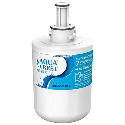 AQUACREST DA29-00003G Refrigerator Water Filter, NSF 53&42 Certified to Reduce 99% Lead, Compatible with Samsung DA29-00003G, DA29-00003B, DA29-00003A, Aqua-Pure Plus, HAFCU1 Water Filter