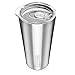 Brümate Imperial Pint 20oz Shatterproof Double Wall Vacuum Insulated Stainless Steel Travel & Camping Mug for Beer, Cocktails, Coffee & Tea with Splash-Proof Lid for Men & Women (Glitter Charcoal)