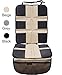 Car Seat Protector by Shmidt'S - Luxury Car Seat Cover Summer/Winter for Baby & Child - Anti-Slip, Heavy Duty Car Seat Mat Protector for Infants W/Upholstery, Beige/Tan