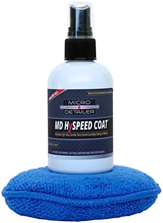 Micro Detailer MD HySpeed Coat-High-Speed, High- Gloss, Durable, Nano Ceramic Auto Body Coating (2 oz. (Kit))