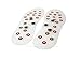 [Pack of 2] Anti-Odor Acupressure Copper Magnetic Massage Shoe Insoles