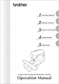 Brother NV1000 Embroidery Sewing Machine Owners