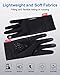 Lanyi Running Sports Gloves Compression Lightweight Windproof Anti-Slip Touchscreen Warm Liner Cycling Work Gloves Men Women