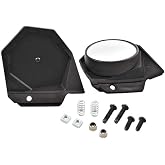 PowerMadd 34455 Black Sentinel Handguard Mirror Kit (Fixed/Fold In)