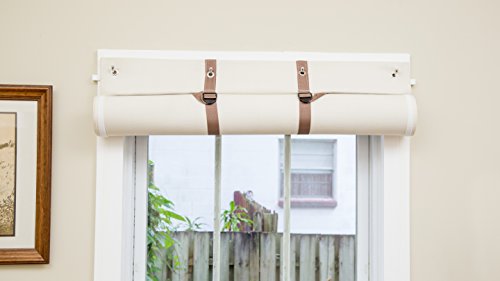 Soundproof, Thermal, Blackout Curtains By Residential Acoustics (Cream and Tan, Large: 48