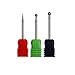 Gimiton 3/32 Cuticle Clean Nail Drill Bit Set Rotary Dremel Burr Ball Head Nail File Drill Bit For Nail Art Electric Manicure Machine Accessories