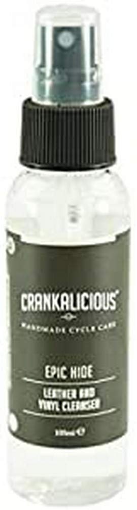 Crankalicious Cycle Care - Epic Hide Intensive Leather Cleanser - saddle, shoe, gloves and bar tape cleaner for cyclists - 100ml