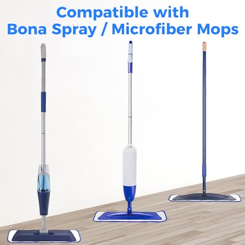 4-Pack 18 Inch Microfiber Mop Pads Compatible with Bona, Washable Reusable photo 12