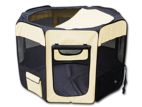 Yoyo moon 46" d x 30" h pet puppy dog playpen exercise …