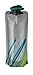 Vapur Collapsible Water Bottle With Carabiner, Compact Bottle Folds Flat For Hydration On The Go, Ideal for Traveling, Hiking or Camping, 34 Ounce, Grey & Teal, Pack of 1