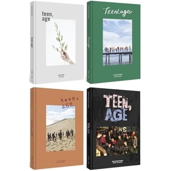 Amazon.com: SEVENTEEN TEEN, AGE Reissue 2nd Album CD+Folding