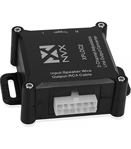 High low converter hi/lo line output converter add RCA for car amp install new e