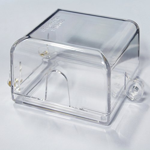 Wotefusi Brand New Industrial Electric Clear Socket Switch Protective