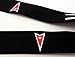 Pontiac Lanyard Red Logo White Imprint 1 inch x 22 inch Key Chain ID Badge Card Holder Hanger