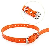 Petrainer TPUO-DB Orange TPU Dog Collar Replacement dog collar for PET998DB/PET998DBB/PET916/PET998N/PET916N