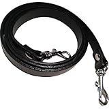 The Jet Setter Collection - Black Genuine Top Grain Leather Replacement Purse Strap Handbag Bag with Nickel Tone (Silver Tone) Hardware
