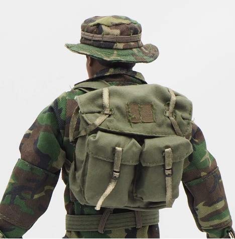 1/6 Scale Clothes Soldier Uniforms Back Pack Set for 12" Male Military Action Figure Body Cloth for Doll - Thumbnail 5