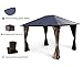 Kozyard Rosana 10'x12' Hardtop Aluminum Permanent Gazebo with 2-layer Sidewalls (Rosana 10'x12')